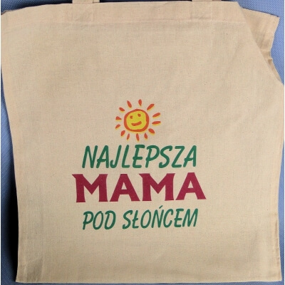 Torba bawełniana Najelpsza Mama Pod Słońcem